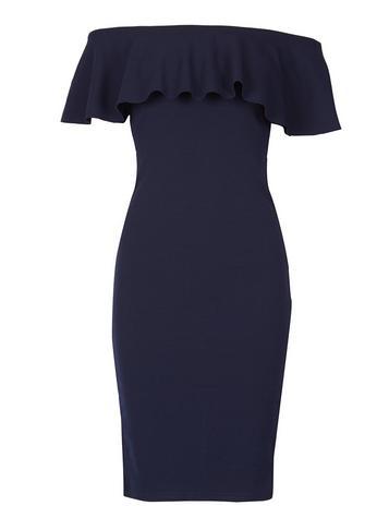 Dorothy Perkins *izabel London Navy Bodycon Dress