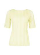 Dorothy Perkins Lemon Scoop Back T-shirt
