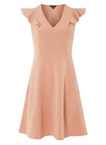 Dorothy Perkins Blush Blush Ruffle Skater Dress