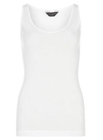 Dorothy Perkins White Scoop Neck Vest