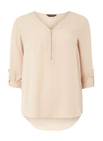 Dorothy Perkins Caramel Long Sleeve Top