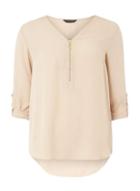 Dorothy Perkins Caramel Long Sleeve Top