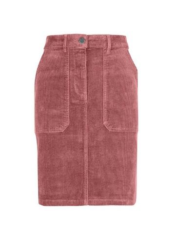 Dorothy Perkins *tall Pink Cord Mini Skirt