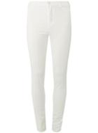Dorothy Perkins *tall White Frankie Super Skinny Jeans