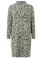 Dorothy Perkins Animal Brushed Jumper Dress