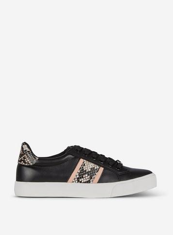 Dorothy Perkins Black Icarus Trainers