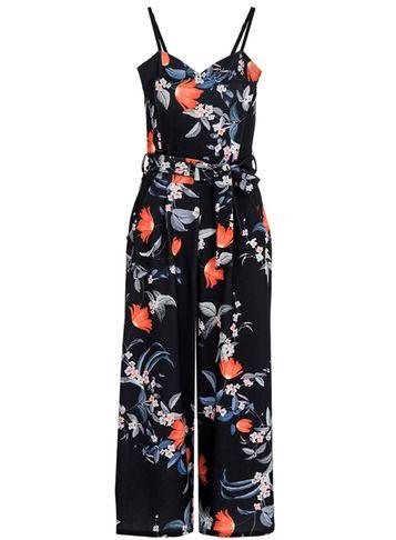 Dorothy Perkins *quiz Multi Coloured Floral Print Culottes Jumpsuit