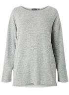 Dorothy Perkins Dp Curve Grey Soft Slash Neck Top