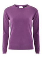 Dorothy Perkins Purple Soft Wrap Back Jumper