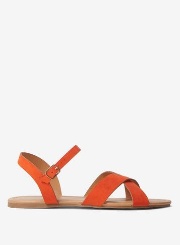 Dorothy Perkins Orange 'falcon' Sandals