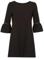 Dorothy Perkins *izabel London Black Bell Sleeve Shift Dress