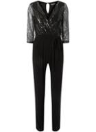 Dorothy Perkins *billie & Blossom Black Sequin Embellished Jumpsuit