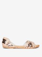 Dorothy Perkins Nude 'havana' Flat Sandals