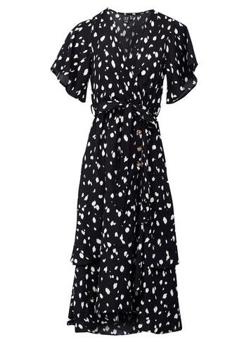 Dorothy Perkins *polka Dot Midi Tea Dress