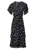 Dorothy Perkins *polka Dot Midi Tea Dress