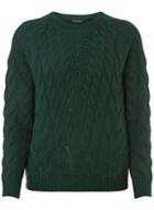 Dorothy Perkins Green Bailey Cable Jumper