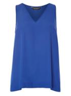 Dorothy Perkins Colbalt V-neck Shell Top