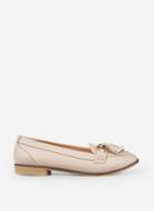 Dorothy Perkins Wide Fit Nude Lily Loafers