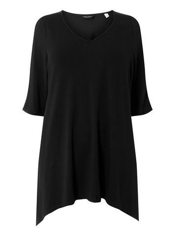 Dorothy Perkins *dp Curve Black Cold Shoulder Top