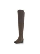 Dorothy Perkins *head Over Heels By Dune 'tillie' Grey Flat Boots