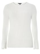 Dorothy Perkins Ivory Wide Rib Knitted Jumper