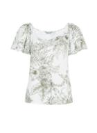 Dorothy Perkins Petite Khaki Toile De Jouy Top