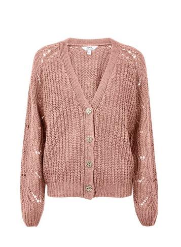 Dorothy Perkins *tall Blush Stitch Lofty Cardigan