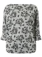 Dorothy Perkins *billie & Blossom Curve Grey Batwing Top
