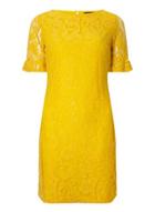 Dorothy Perkins Yellow Lace Shift Dress