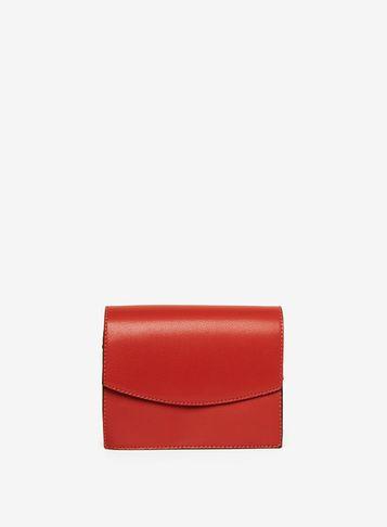 Dorothy Perkins *pieces Red Freja Boxy Cross Body Bag