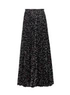 Dorothy Perkins *jolie Moi Black Pattern Maxi Skirt