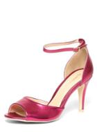 Dorothy Perkins *vero Moda Pink 'rio' Heeled Sandals