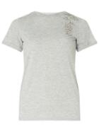 Dorothy Perkins Grey Embellished Leaf T-shirt