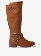 Dorothy Perkins Tan 'torrence' Rider Boots