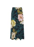 Dorothy Perkins Multi Colour Large Floral Print Midi Skirt