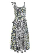 *girls On Film Print Multi Coloured Strappy Midi Skater Dress