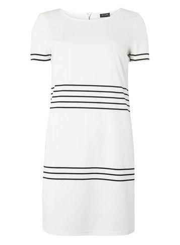 Dorothy Perkins *vila White Stripe Dress