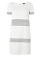 Dorothy Perkins *vila White Stripe Dress