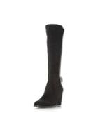Dorothy Perkins *head Over Heels By Dune Black 'silantro' Heeled Boots