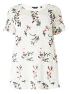 Dorothy Perkins *dp Curve Ivory Embroidered Lace T-shirt
