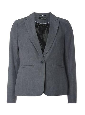 Dorothy Perkins Navy Kiss Collar Jacket