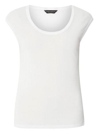 Dorothy Perkins White Scoop Tank Top