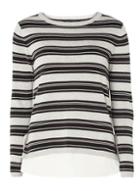 Dorothy Perkins Grey Stripe Tie Side