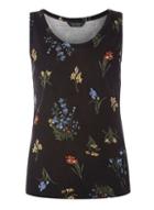 Dorothy Perkins Black Floral Print Vest