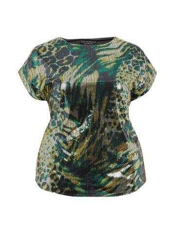 Dorothy Perkins *dp Curve Multi Colour Sequin Tee