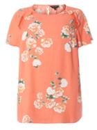 Dorothy Perkins Dp Curve Coral Peony Soft T-shirt