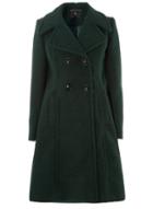 Dorothy Perkins Green Boucle Midi Coat