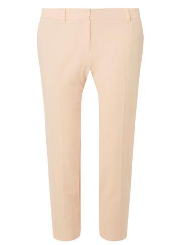 Dorothy Perkins Petite Apricot Naples Ankle Grazer Trousers