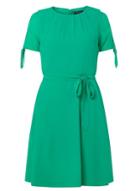 Dorothy Perkins Green Belted Fit & Flare Dress