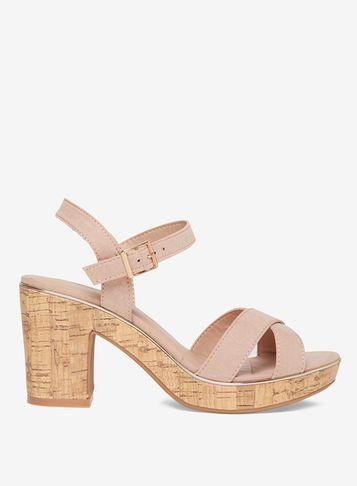 Dorothy Perkins Blush 'romy' Platform Sandals